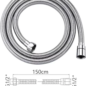 Stainless Steel Shower Hose for Water Durable Plumbing Hose Flexible Hose for Bathroom
