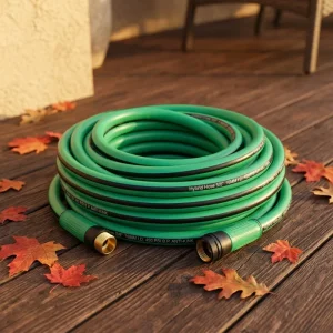 Standard Braided Garden Water Hose All Season Usable Tube for Outdoor Lawn Irrigation Furniture and Vehicle Cleansing