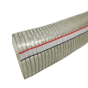 Standard Flexible Colorful Water PVC Air Conditioning Spring Hose PVC Steel Wire Hose