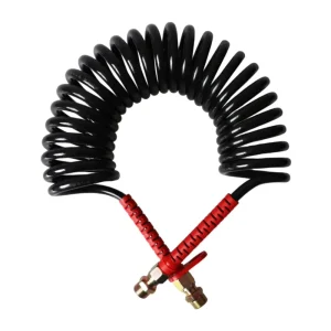 Standard Size High Pressure Flexible Truck Trailer Air Brake Hose Spiral Coil Spring Pipe
