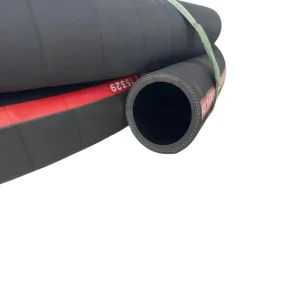 Steel Wire Braided EPDM Rubber Hose 17bar Pressure Resistant Acid Alkali Resistant -40C +236C Cutting Available