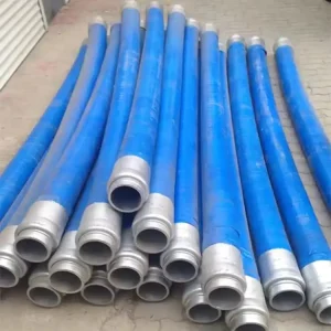 Steel Wire Braided Rubber Discharge Hose 4-Layer Heavy Duty for Concrete Pump Oil Abrasion High Pressure Resistant