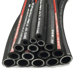 Steel Wire Braided SAE100 R1 R2 Pressure Washer Hose 4000psi
