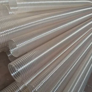 Steel Wire Food Grade Flexible Spiral Duct Air Pu Hose