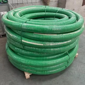 Steel Wire Reinforced Chemical Resistant Rubber UHMWPE Corrugated Chemical Grade Hose