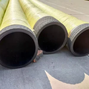 Steel Wire Reinforced Hose Flexible Industrial Water Pump Suction Discharge Rubber Hose