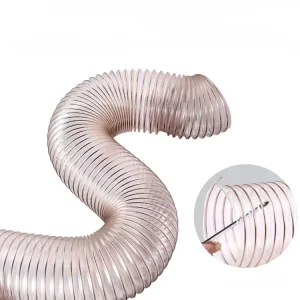 Steel Wire Reinforced PU TPU Air Flexible Ducting Hose