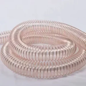 Steel Wire Reinforced PU TPU Air Flexible Ducting Hose Moulded Processed