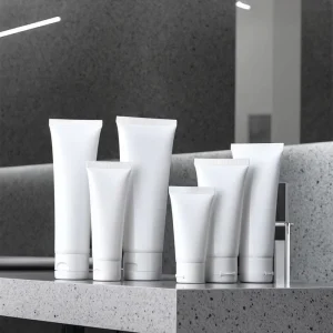 Stock Eco friendly Flip Top Screw Lid Plastic Tubes 3g 100g Sizes for Eye Cream Face Mask Hand Cream & Facial Cleanser