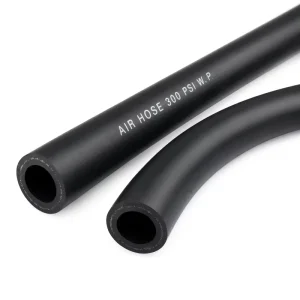 Strong and Durable Smooth Surface Black 600PSI Industrial Air Compressor Hose Steel Wire Air Rubber Hose Flexible