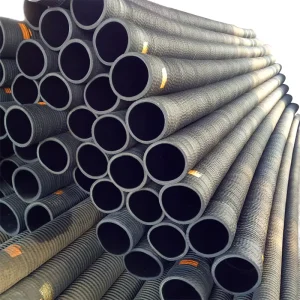 Suction Hose 10 Inch High Pressure Durable Flexible Wear-resistant Steel Wire Rubber Hose