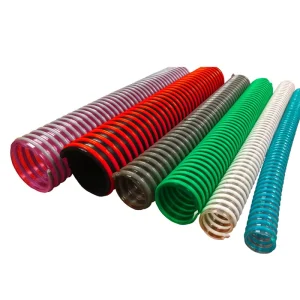 Suction Hose Ribbed Type 1 Inch PVC Pipe Drainage Hoses Stretch Hose