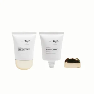 Sunscreen Package Tube 10ml 20ml 30ml 50ml 100ml Custom Size Oval Shape Plastic Squeeze Tube