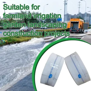 Super Heavy Duty Layflat Hose with Reinforced Polyester Braided for Extra High Pressure