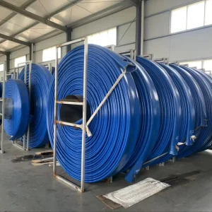 Super High Pressure 4 6 8 Inch PVC PVC Lay Flat Flexible 100m Length for Agriculture Farm Irrigation Use