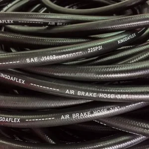 Super Long Service Life 1 2 Industrial Hydraulic High Pressure Braided Air Rubber Hose Pipe Assembly Flexible Hydraulic Hose
