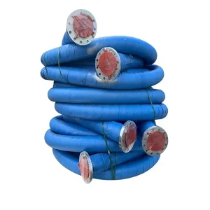 Supports Processing Customization Large caliber Flange Dredging Rubber Hoses Skeleton Spiral Steel Wire Sand Suction Water