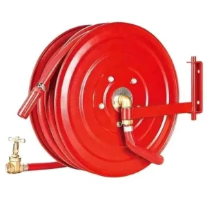 Swing Type Fire Hose Reel Cabinets 3/4 Inch Red 50m Carbon Steel 1.5mm/1.0mm/1.2mm/1.5mm Approved for Wall Mount
