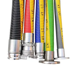 Synthetic Material High Temperature Composite Hose for Industrial Hot Oil Transfer with Flange