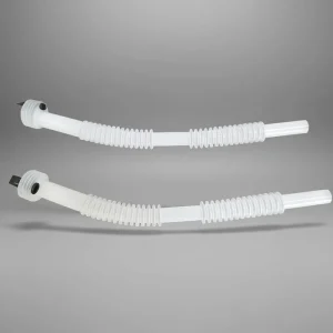 TJ Manufacturer 39cm Exhaust Pipes HDPE Plastic Tubes for Jerry Can Fuel Hose Flexible Hose