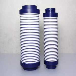 TPE Flexible Acoustic Silencer Duct for Fresh Air HVAC Fan Inlet and Outlet Connection