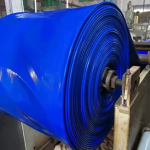 TPU Coated Layflat Hose Tear Proof Reinforced Flat Hose for Fire Fighting Emergency Water Supply
