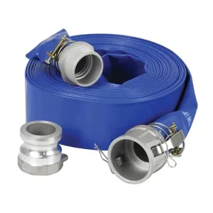 TPU Layflat Hose Anti Tear Burst Proof Flexible Flat Hose for Construction Site Dewatering
