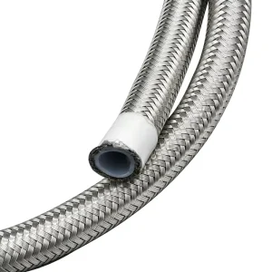 Teflon Hose SS Braided PTFE Hose Corrosion-resistant High-temperature Fire Resistant Oil Pipe Brake Hose for Automatic Car