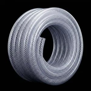 Textile Braid Soft Flexible Silicone Hose Aquarium Fish Tank Air Pump Flexible Air Hose Silicone Rubber Tube