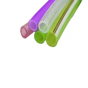The Newest clear Braided Hose Wire Reinforced Pvc Fiber Hose
