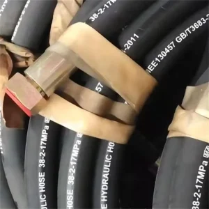 Thermoplastic Oil Resistant Industrial Hydraulic Hose Steel Wire Reinforced Fiber Braided 100 R8 High Pressure Flexible Hose