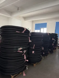 Thick Flexible Stainless Steel Wire Braided High Pressure Pipe Hydraulic Oil Rubber Hose