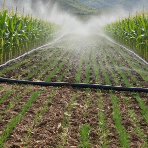 Thickened Blow Molding Irrigation Rain Hose Wear Resistant Watering Tube for Orchard and Agricultural Irrigation