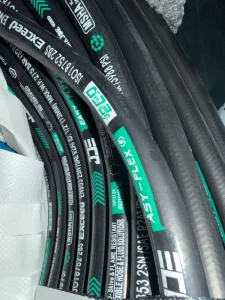 Top Factory Ultra Long Life Industrial High Pressure Hydraulic Rubber Hose Air Petroleum Water Gas Fuel Hose Manufacturer