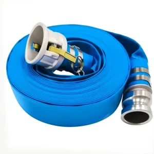 Top Quality 4bar PVC Layflat Lay Flat Hose Plastic Watering PVC Hoses for Agriculture Irrigation