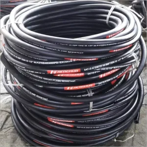 Tractor Flex Trailer Wire SAE 100 R1 R2 1SN Flexible Braided Hydraulic Rubber Hose High Pressure Hose Pipes