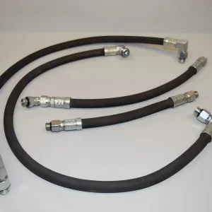 Tractor Flex Trailer Wire SAE 100 R1 R2 at 1SN Flexible Braided Hydraulic Rubber Hose High Pressure Hose Pipes
