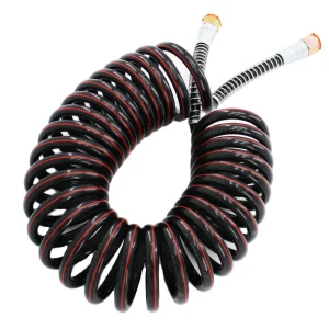Trailer Spiral Pipe PA PU PE Hose Trailer Air Hose