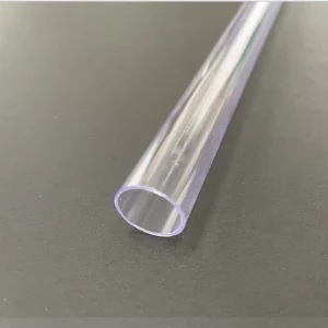 Transparent 100% PVC Environmentally Friendly ISO Certified OD16mm Round Tube for Decoration Any Length