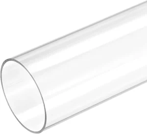 Transparent Clear Polycarbonate Tube PVC PC PETG PMMA Acrylic Clear See through Tubing Hard Plastic Pipe Cylinder