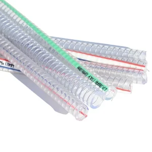 Transparent Durable High Pressure PVC Steel Wire Reinforced Hose