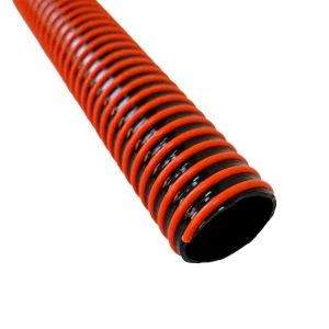 Transparent Flexible PVC Air Seeder Suction Hose Pipes Working Pressure 4-8 Bar Temperature -10~65 ISO9001