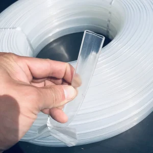 Transparent Inflatable TPU Rubber Airbag Hose 90 Shore High Pressure Resistance Flat Fittings 10-30mm Width Cutting Service