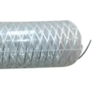 Transparent PVC Braided Hose High Burst Strength Lightweight Flexible Oil Abrasion Resistant ISO Certified for Industrial Water