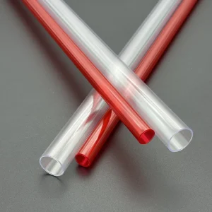 Transparent PVC PC Rigid Plastic Tube Antistatic Round Tubing for Industrial Use