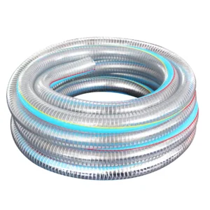 Transparent PVC Steel Wire Reinforced Hose Flexible Plastic Pipe Tube PVC Hose