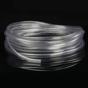 Transparent PVC Thin Tube 4mm Cutting Extruding Custom Size