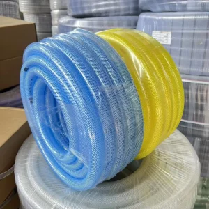 Transparent PVC Water Hose 6mm 8mm 9mm 10mm PVC Fiber Reinforced Hose for Garden and Gas