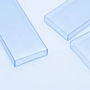 Transparent Plastic Display Tubes with Black Lids Ideal for Parts Storage and Display
