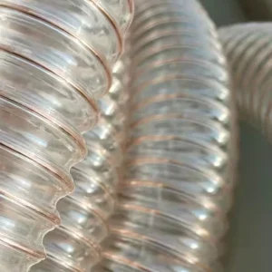 Transparent Plastic Flexible Large Diameter PU Steel Wire Suction Hose